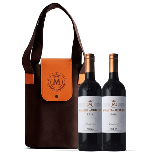 Marques de Murrieta Premium Bag with Two Bottles of Rioja Reserva